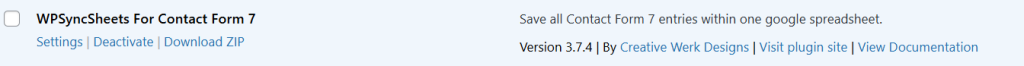 Activate Plugin