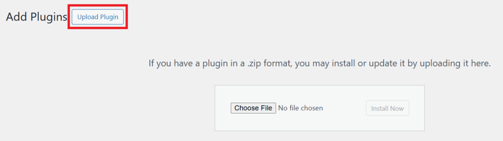 Choose File Plugin