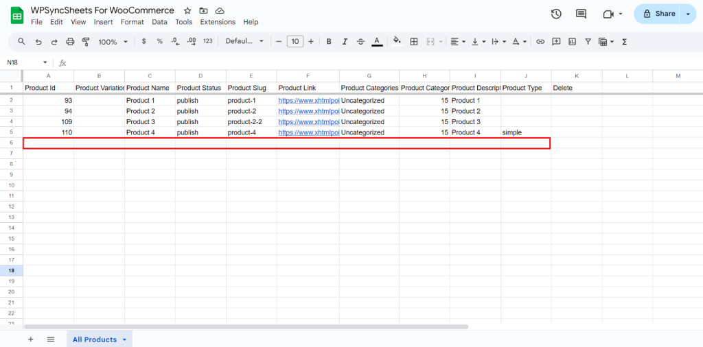 Final Spreadsheet