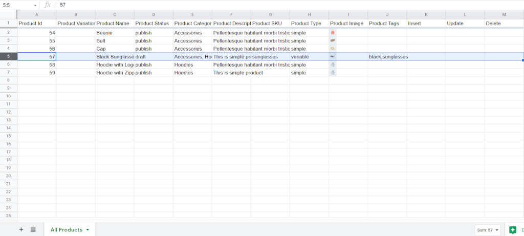 Delete Updated Sheet