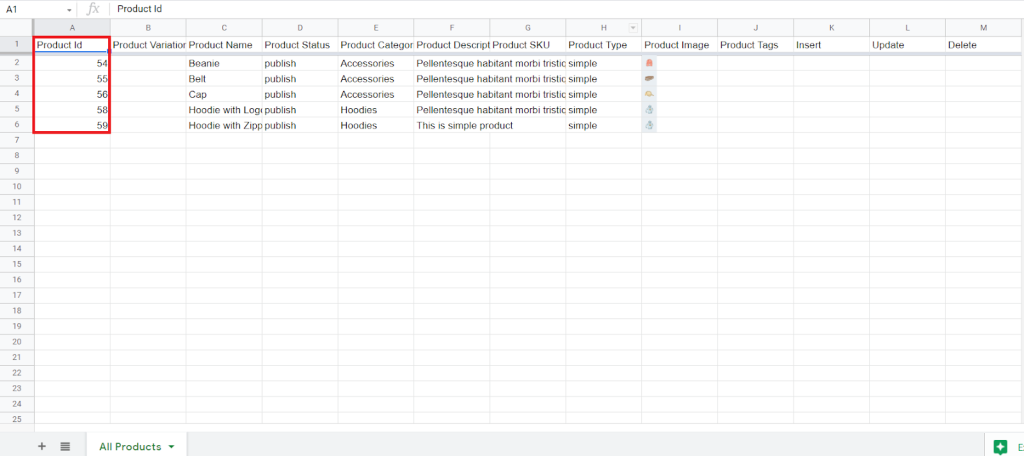 Delete Updated Spreadsheet