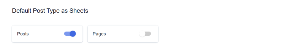 Enable Post