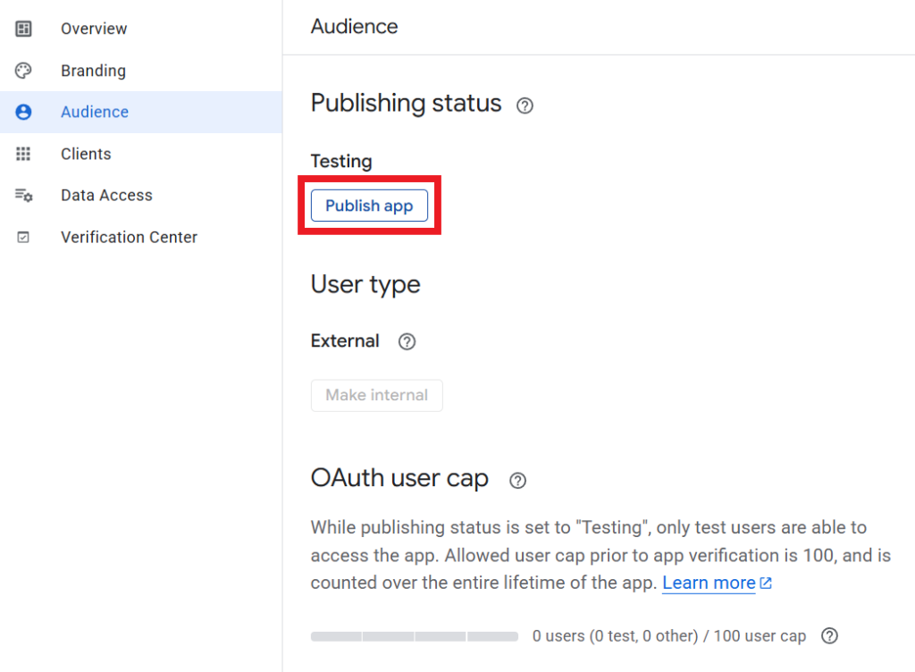 Publish App