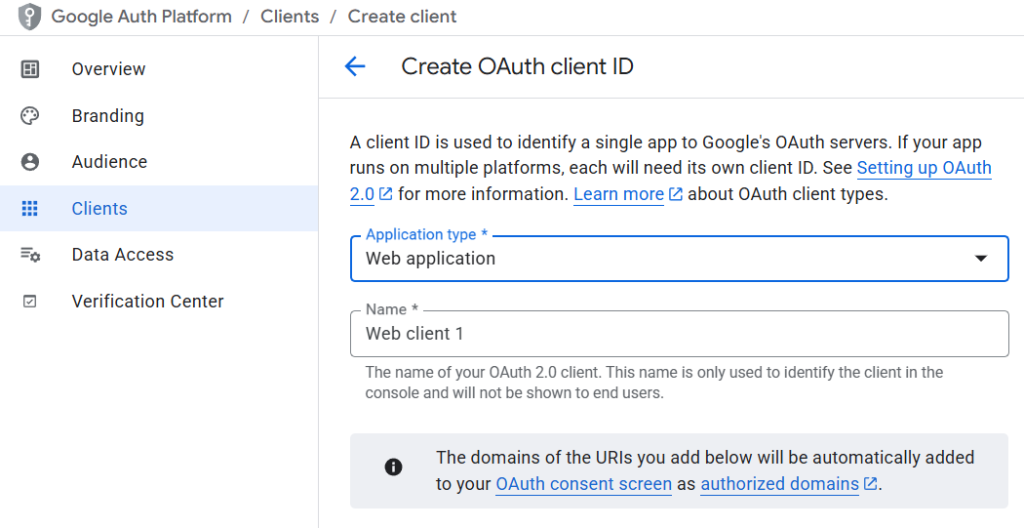 Select Web Application