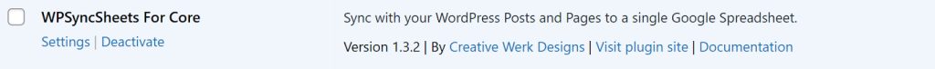 Activate Plugin