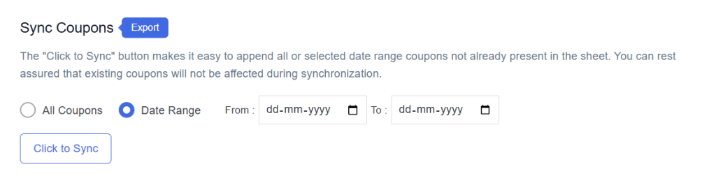 Click to Sync
