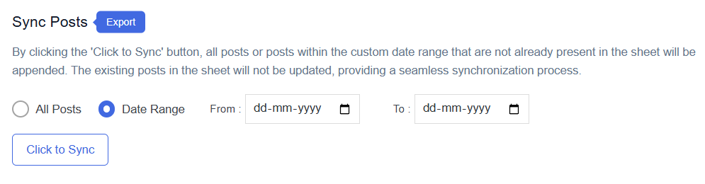 Click to Sync Page