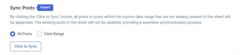 All Posts Click to Sync