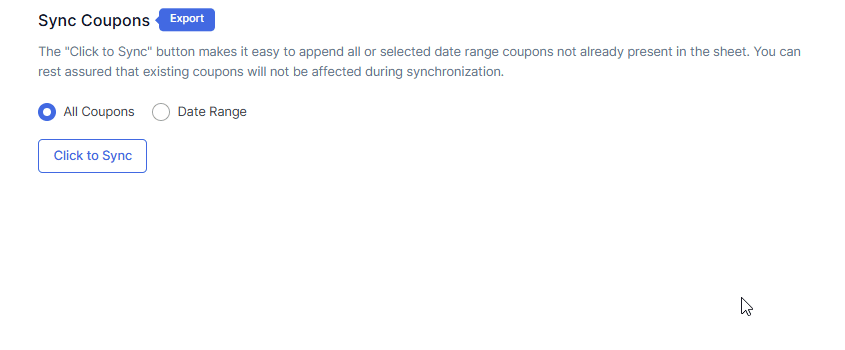 Click to Sync