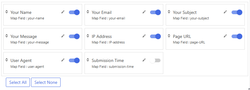 Sheet Headers