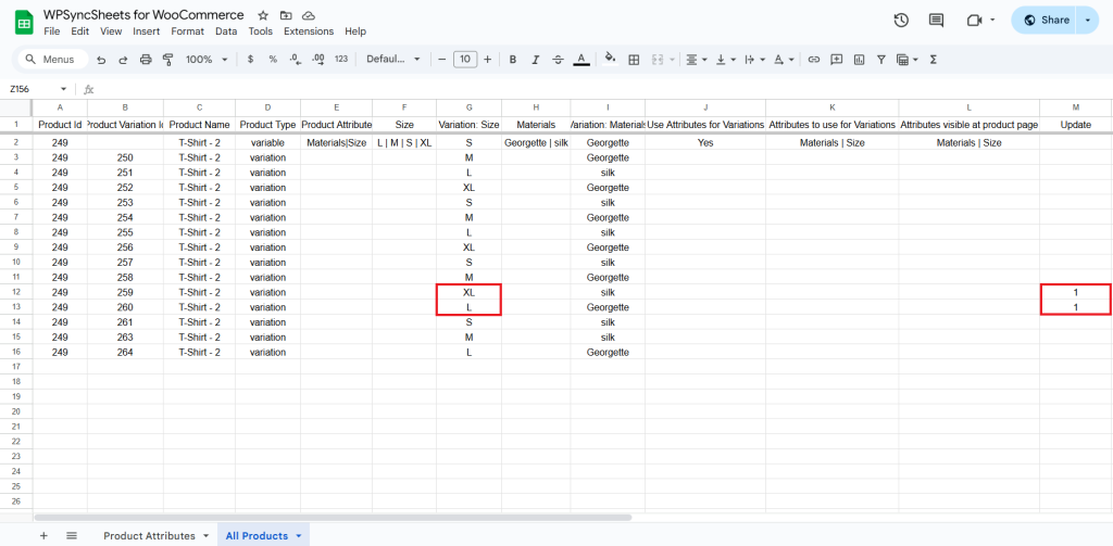 Update Column