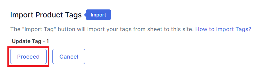 Update Tag 1